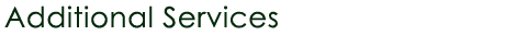 Additional Services