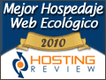Mejor hospedage web ecologico 2010