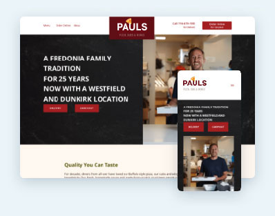 Custom Website Design Example 9