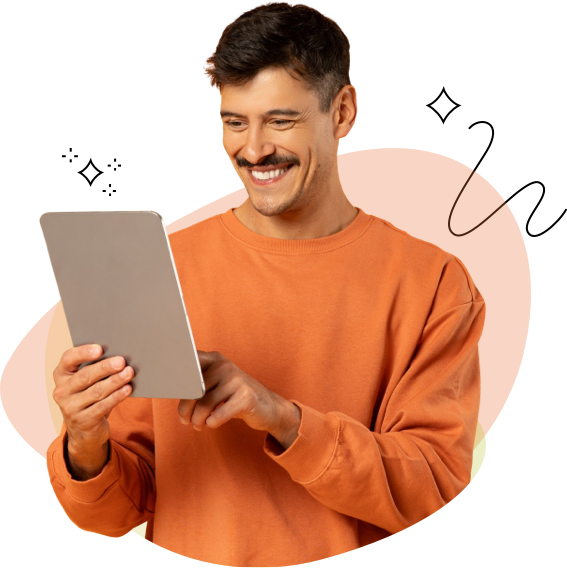 guy and girl at computer monitor