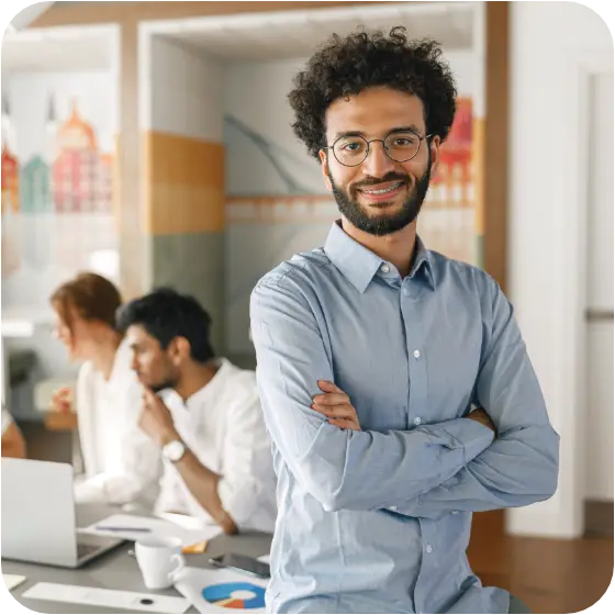 guy and girl at computer monitor