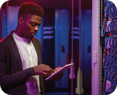 guy and girl at computer monitor