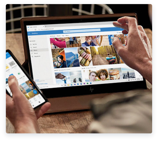 OneDrive en una tableta