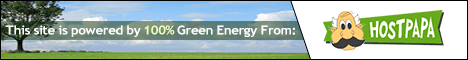 Powered by HostPapa 100% Green Energy