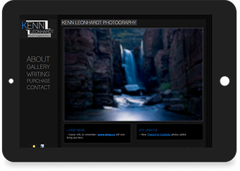 Kenn Leonhardt site web Screenshot