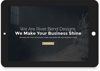 River Bend Designs Website Screenshot