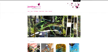 June Derksen Website Screenshot