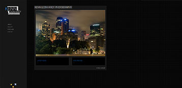Kenn Leonhardt Website Screenshot