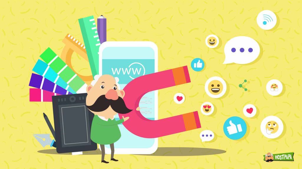 Increase user engagement through web design