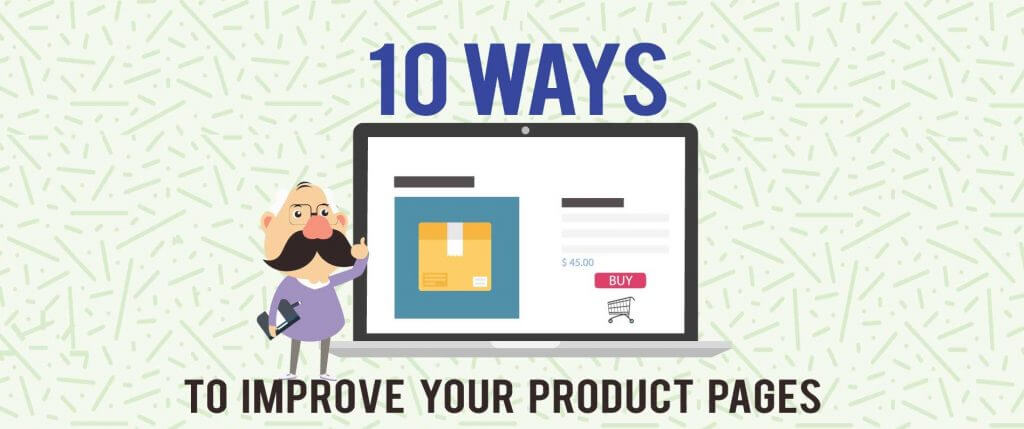 Product page infographic