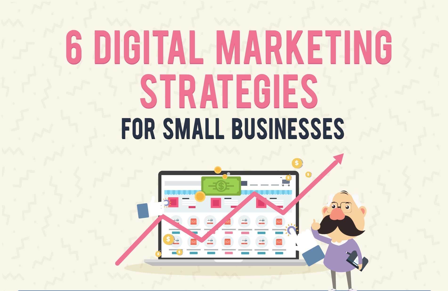 Infographic: 6 Digital Marketing Strategies for SMB - The HostPapa Blog