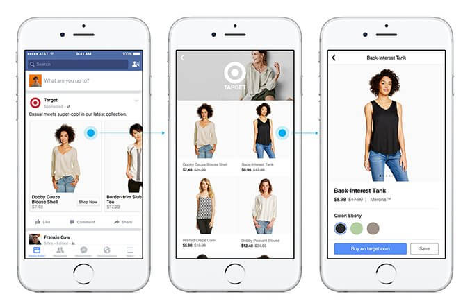 Instant experience is a mode in Facebook ads that includes all formats