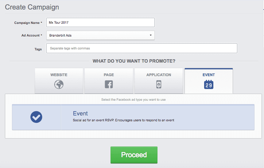 Get more event responses with facebook ads