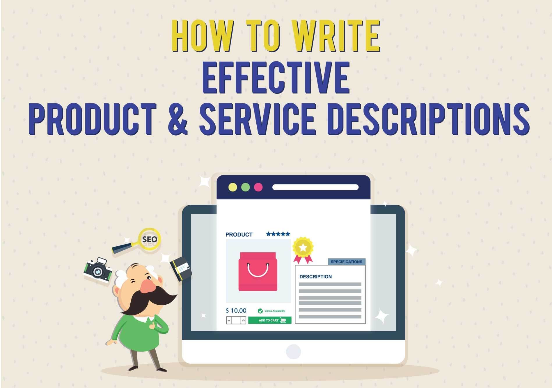 How to write effective product and service descriptions