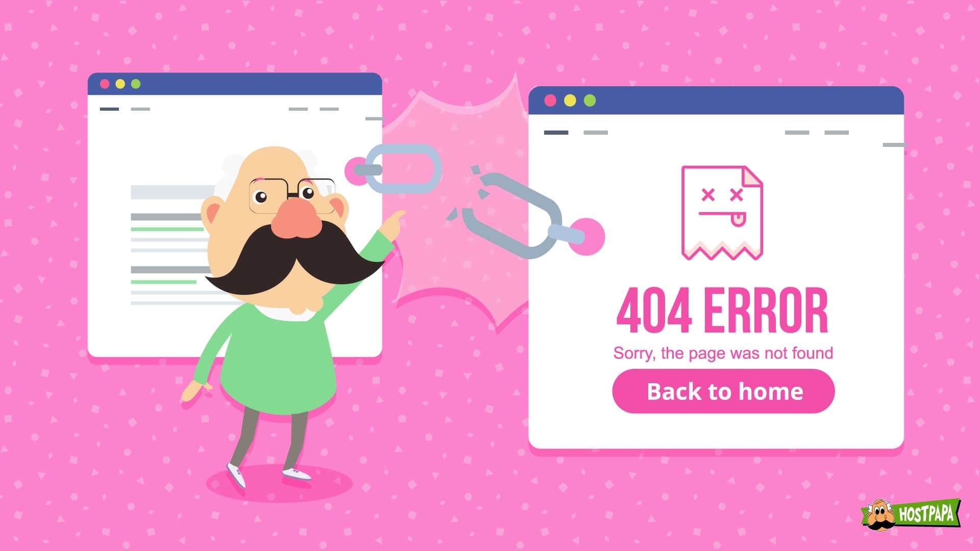 Learn from our 500 Error page. Lots of websites make funny 500 or