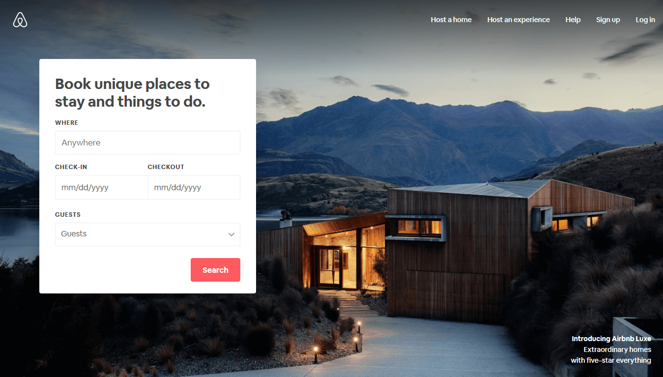 With these airbnb example you can see how to use a CTA