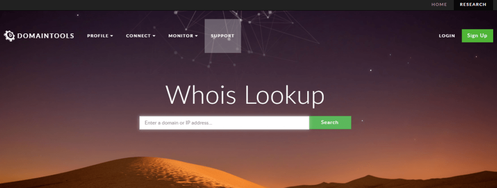A hacker could easily find your site using Whois