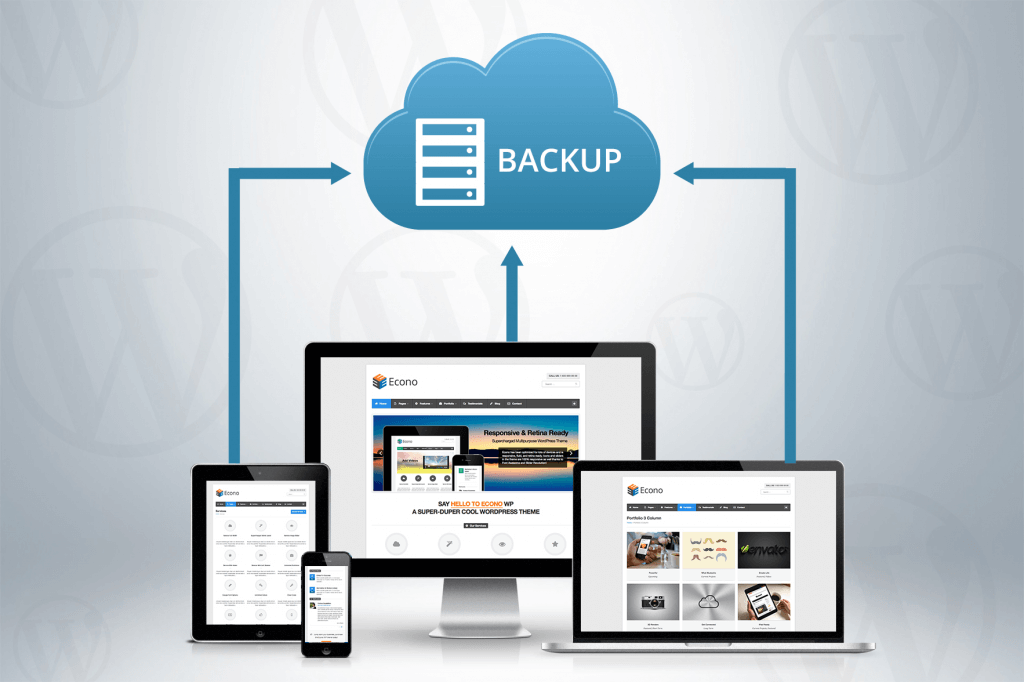 Make sure you are backing up your site