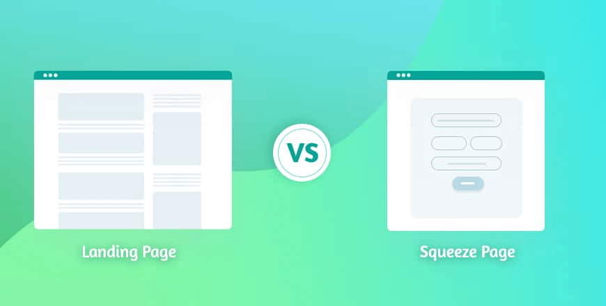 Squeeze Page vs Landing Page