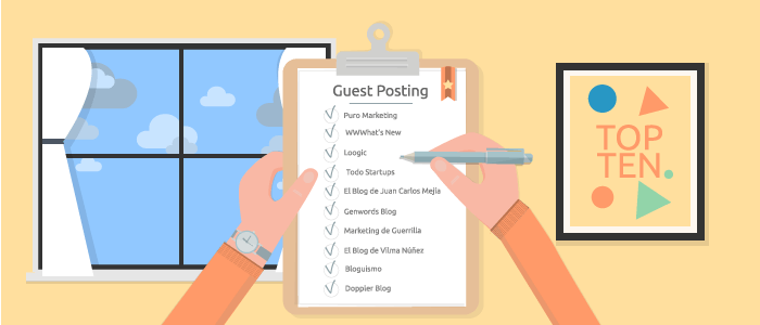 Use guest posting to get better links