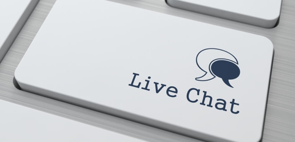 Getting a live chat will make easier to communicate with customers