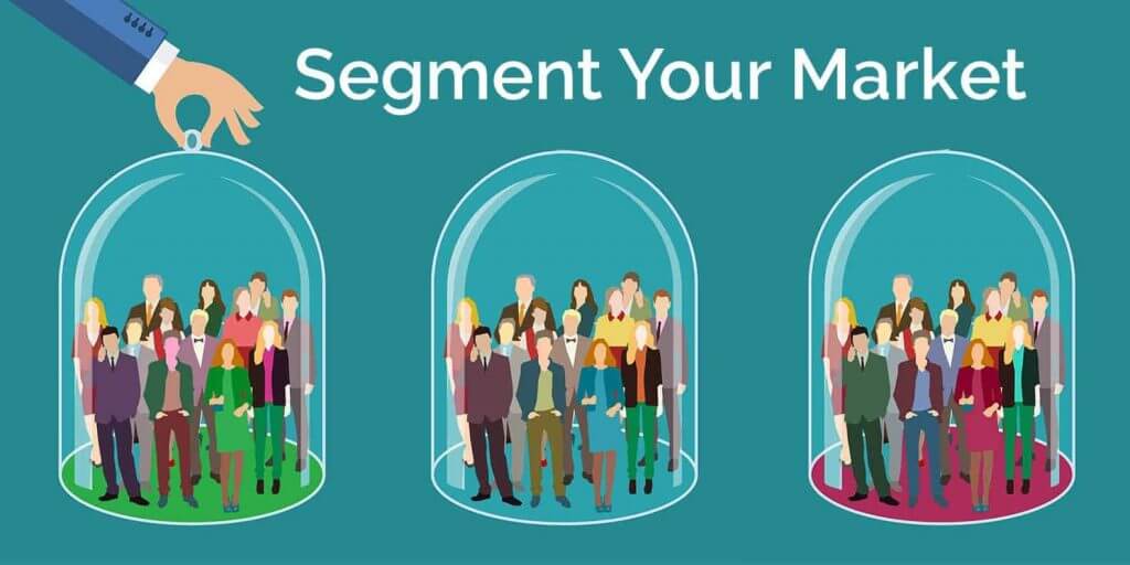Segment your audience to send targeted messages