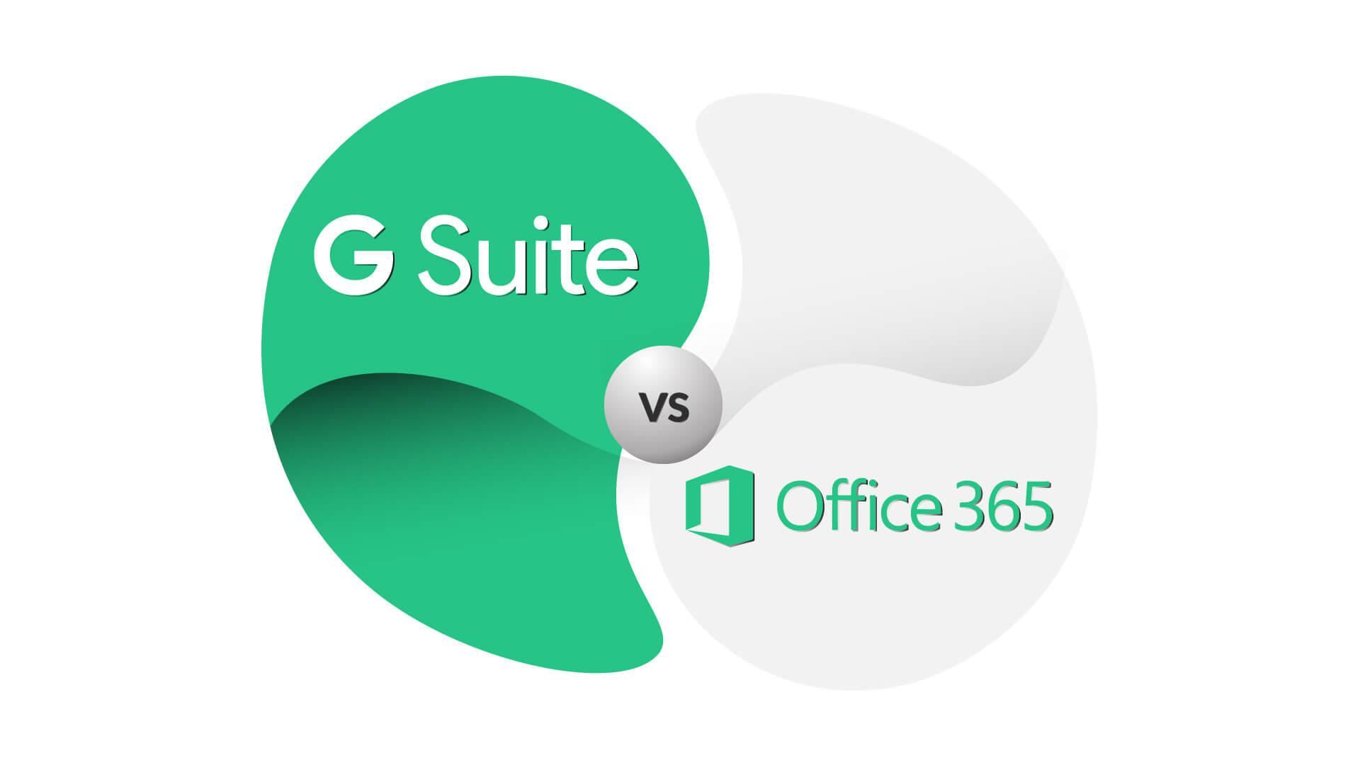 G Suite vs Office 355 showdown with a comparison chart