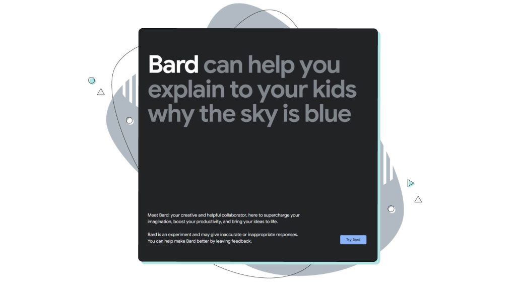 Google Bard and other free AI tools