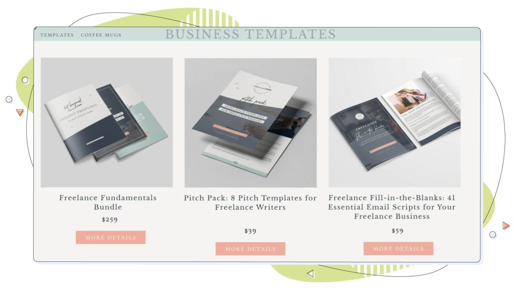 Templates and Bundles for your small business