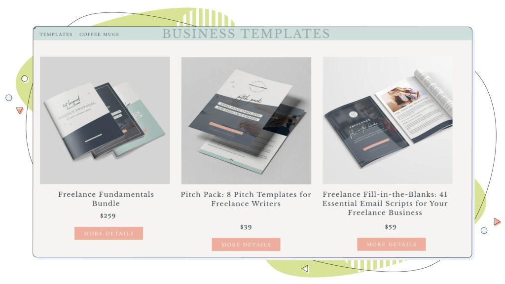 Templates and Bundles for your small business