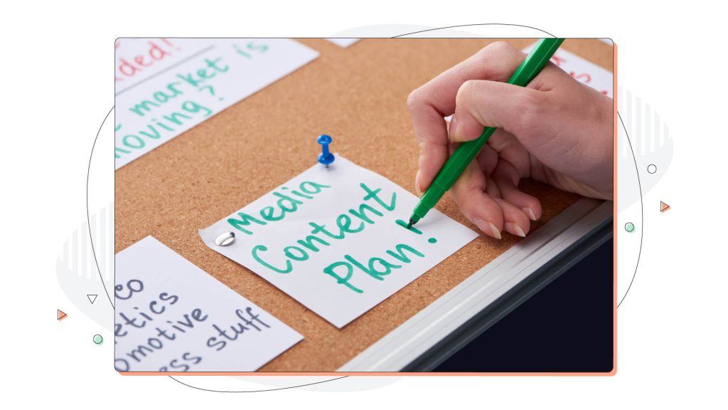 writing media content plan