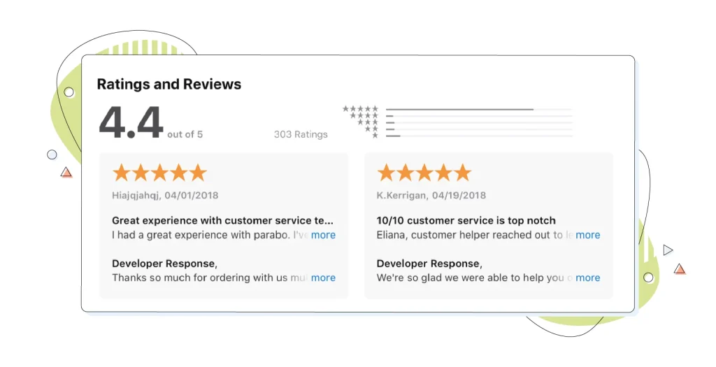 ratings and reviews on groovehq.com