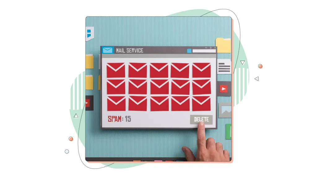 Email service calendar