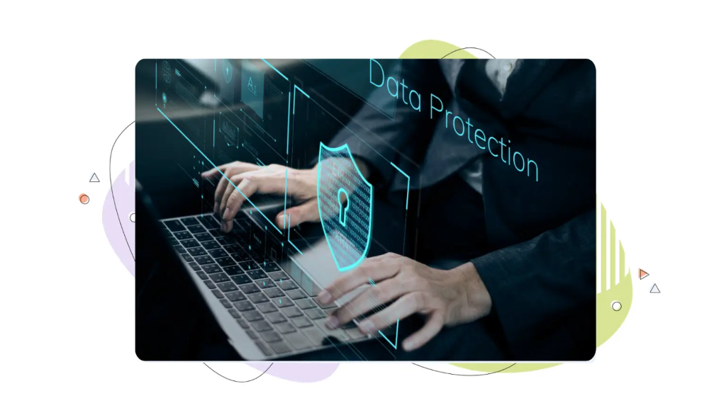 Close‑up of someone trying to get past a laptop’s password, illustrating what data security is and why strong login protection matters.