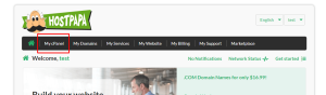 HostPapa Dashboard - How to Access Your cPanel for the First Time