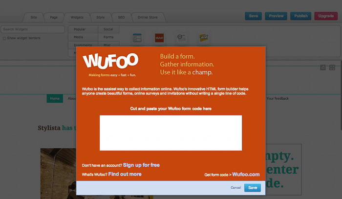 About Wufoo