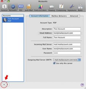 Configurar Mac Mail POP3