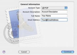 Configurar Mac Mail POP3 1