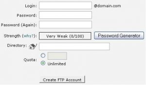 Cómo crear y acceder a cuentas FTP adicionales