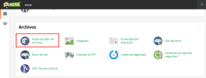 Cómo Navegar por el Administrador de Archivos del cPanel 1