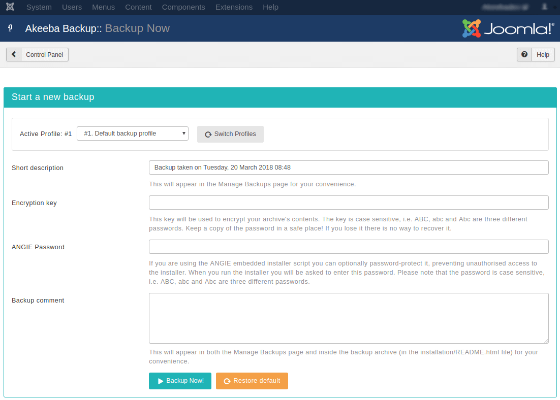 where to translate You must log in to continue fb message - JoomlArt