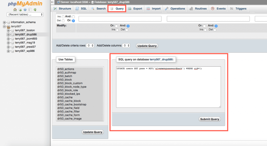 SQL query