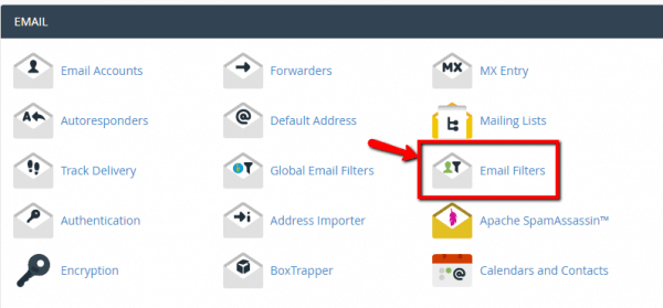 Email Filters in cPanel