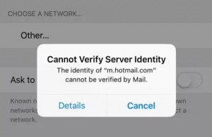 cannot-verify-server-indentity