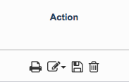 Order actions