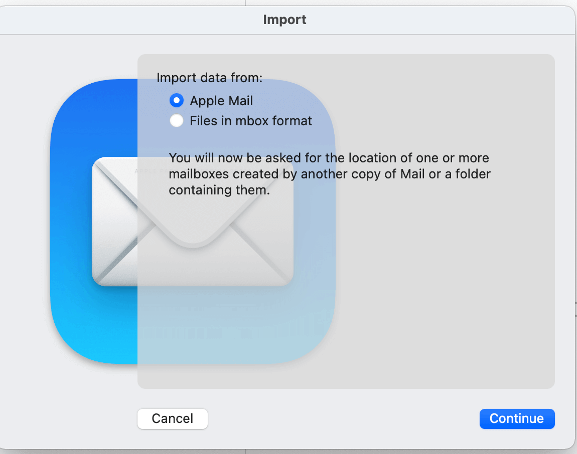 does apple mail use imap or pop