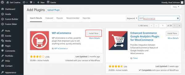 WP eCommerce Plugin