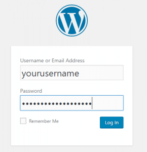 How to log in to the WordPress dashboard 5