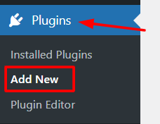 Add new plugin for WordPress
