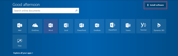 Office 365 apps
